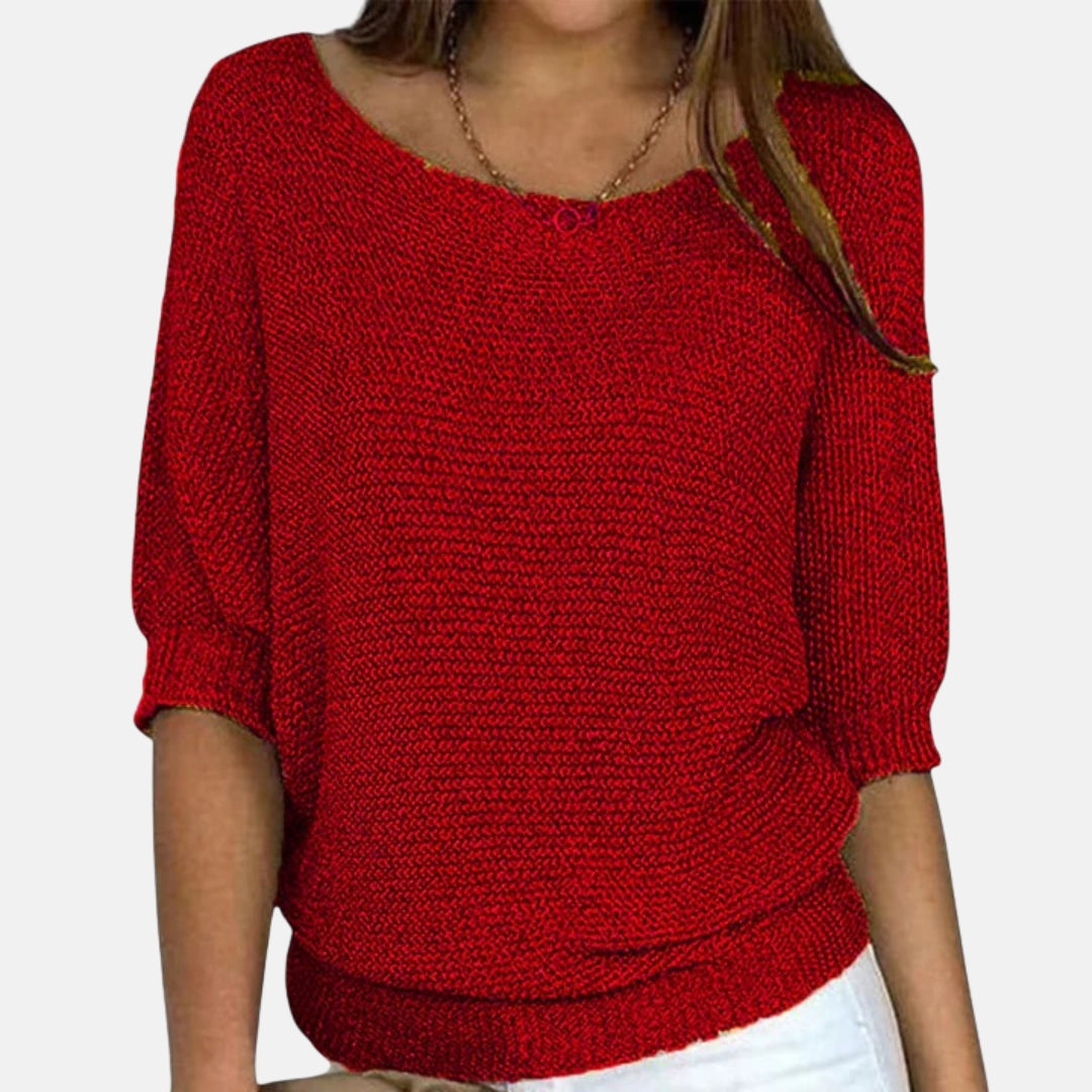 Opal | Pull oversize à manches bouffantes