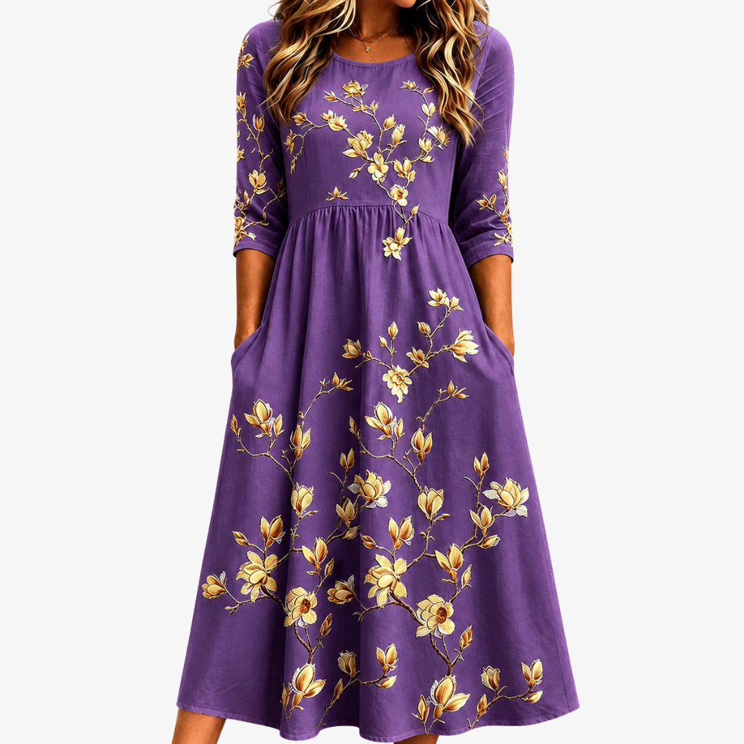 Néomia | Robe Fleurie Poches