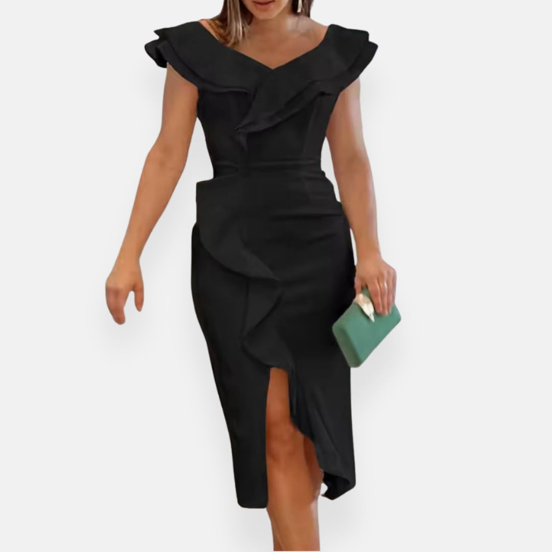 Ilara | Robe de soirée à volants
