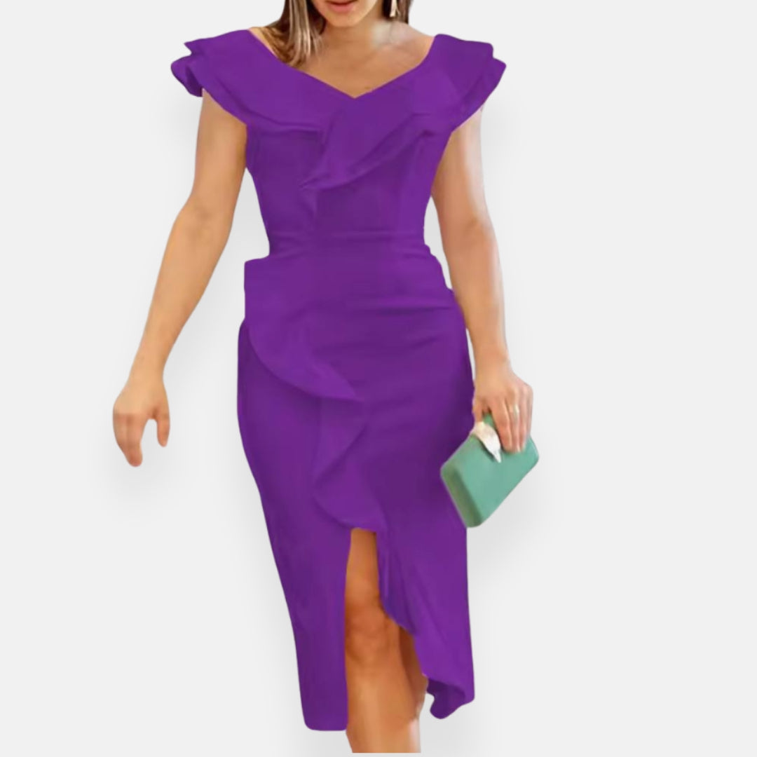 Ilara | Robe de soirée à volants