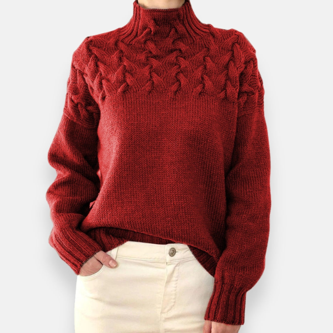 Eugénia | Pull torsadé doux