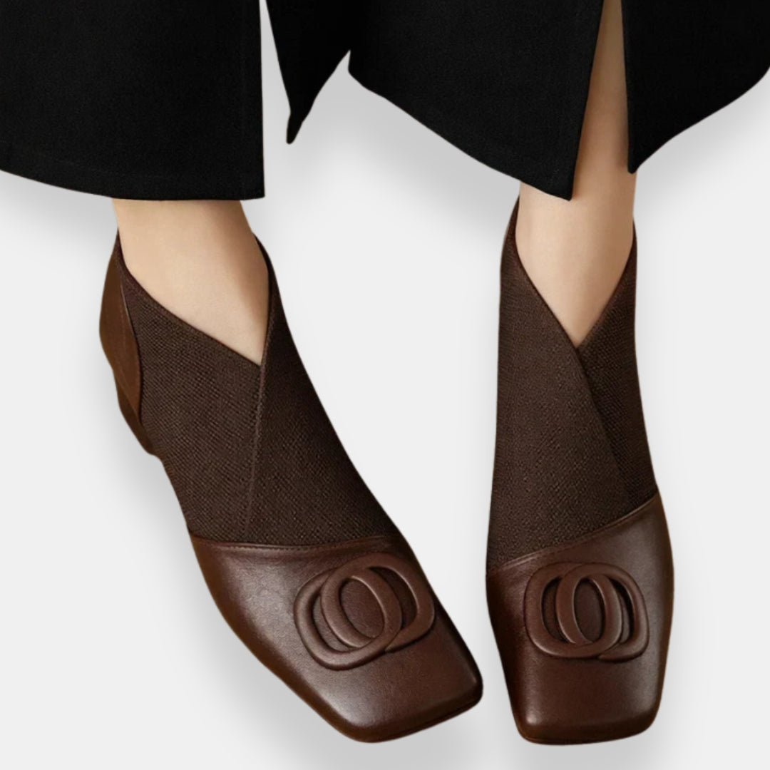 Mahault | Mules Bout Carré Bijou