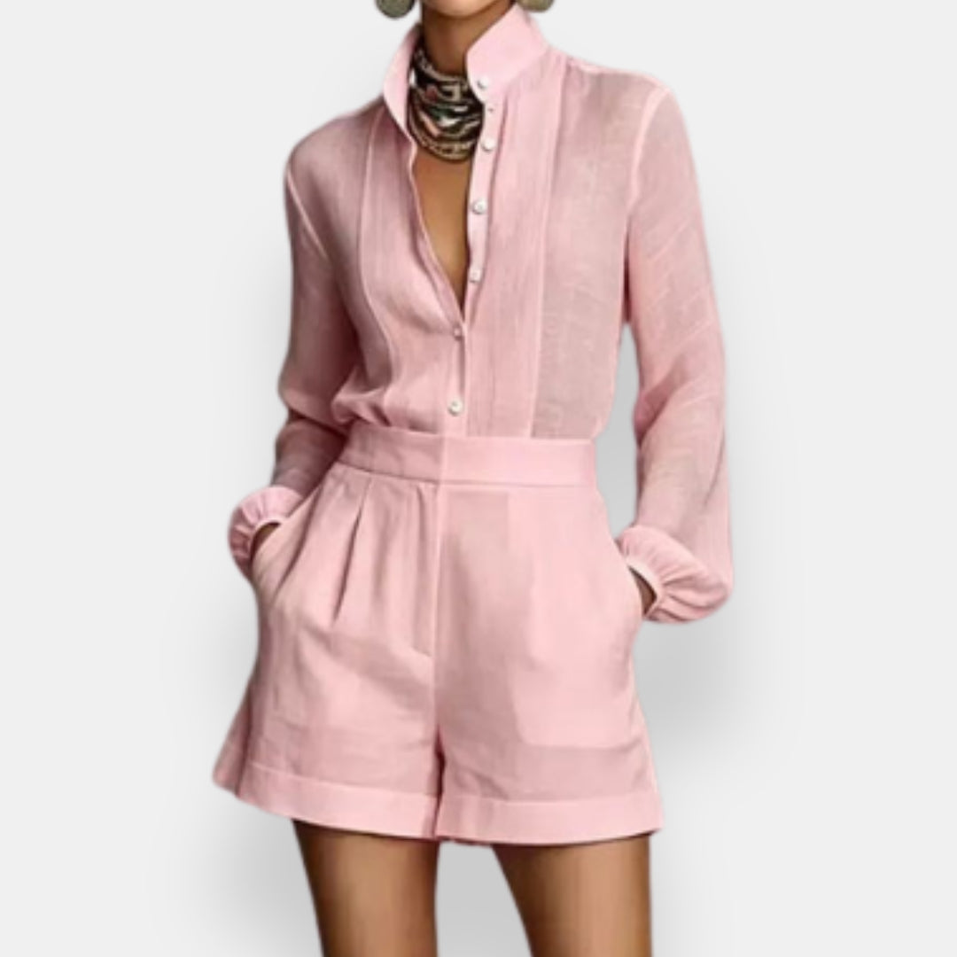 Noëlise | Ensemble Chemise Short