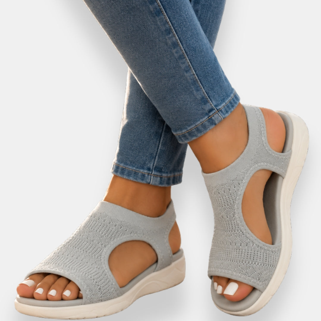 Falviane | Sandales Maille Extensible