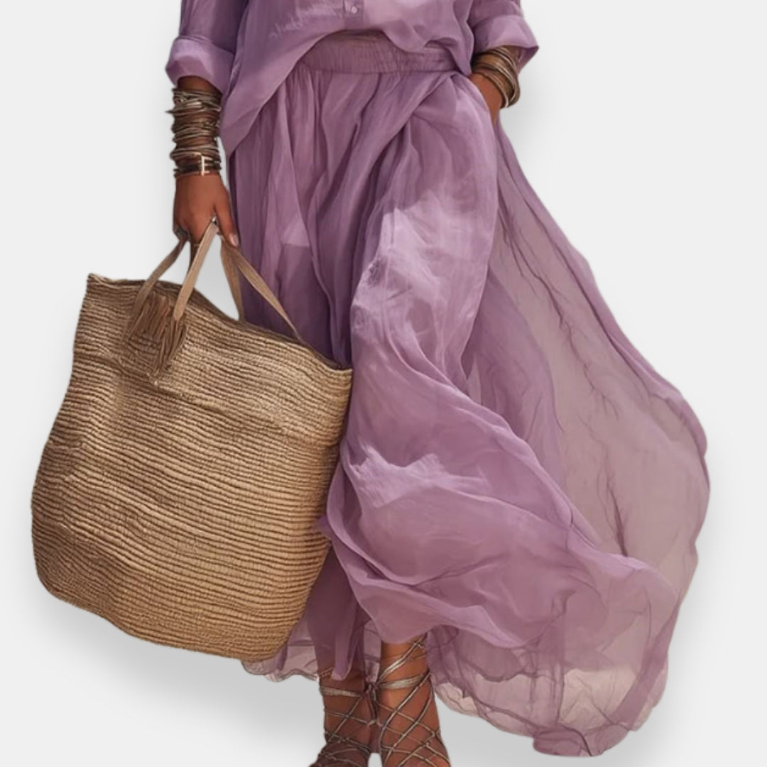 Claire | Robe Chemise Fluide