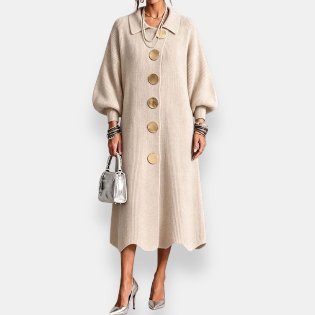 Eneka | Robe Boutons Dorés