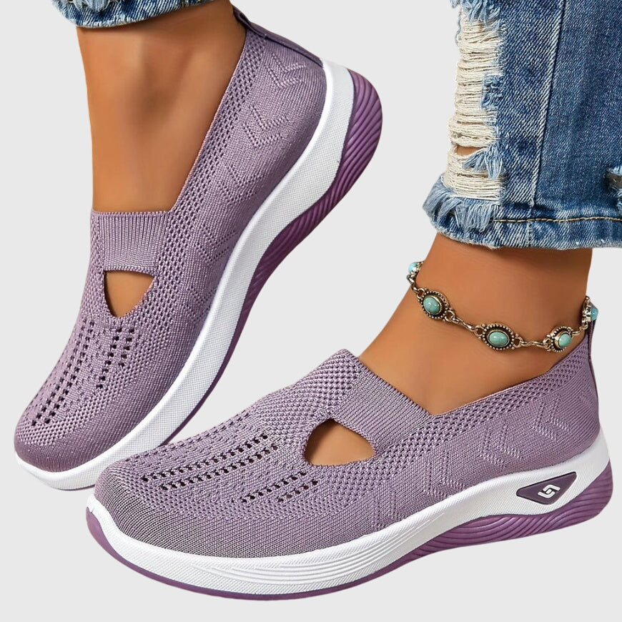 Lévroline | Sneakers slip-on texturée