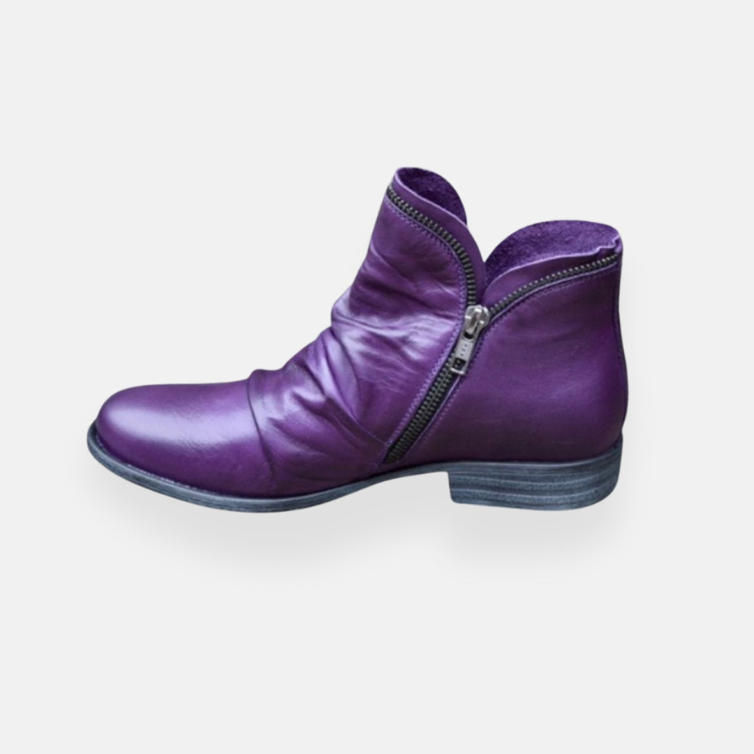 Melinda | Bottines zippées élégantes