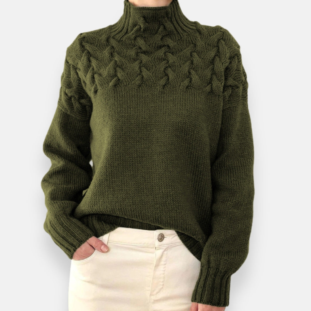 Eugénia | Pull torsadé doux
