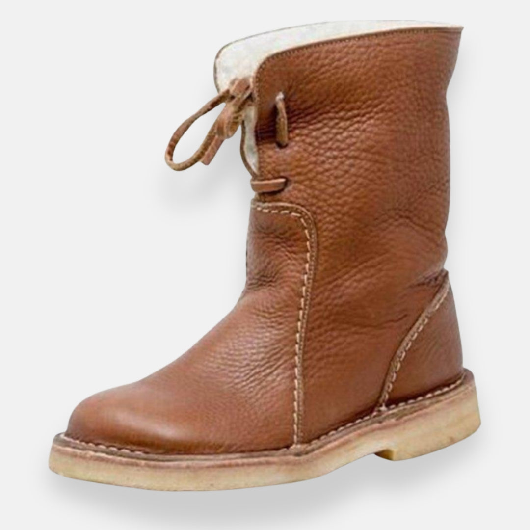 Karianne | Bottines en Cuir à Lacets