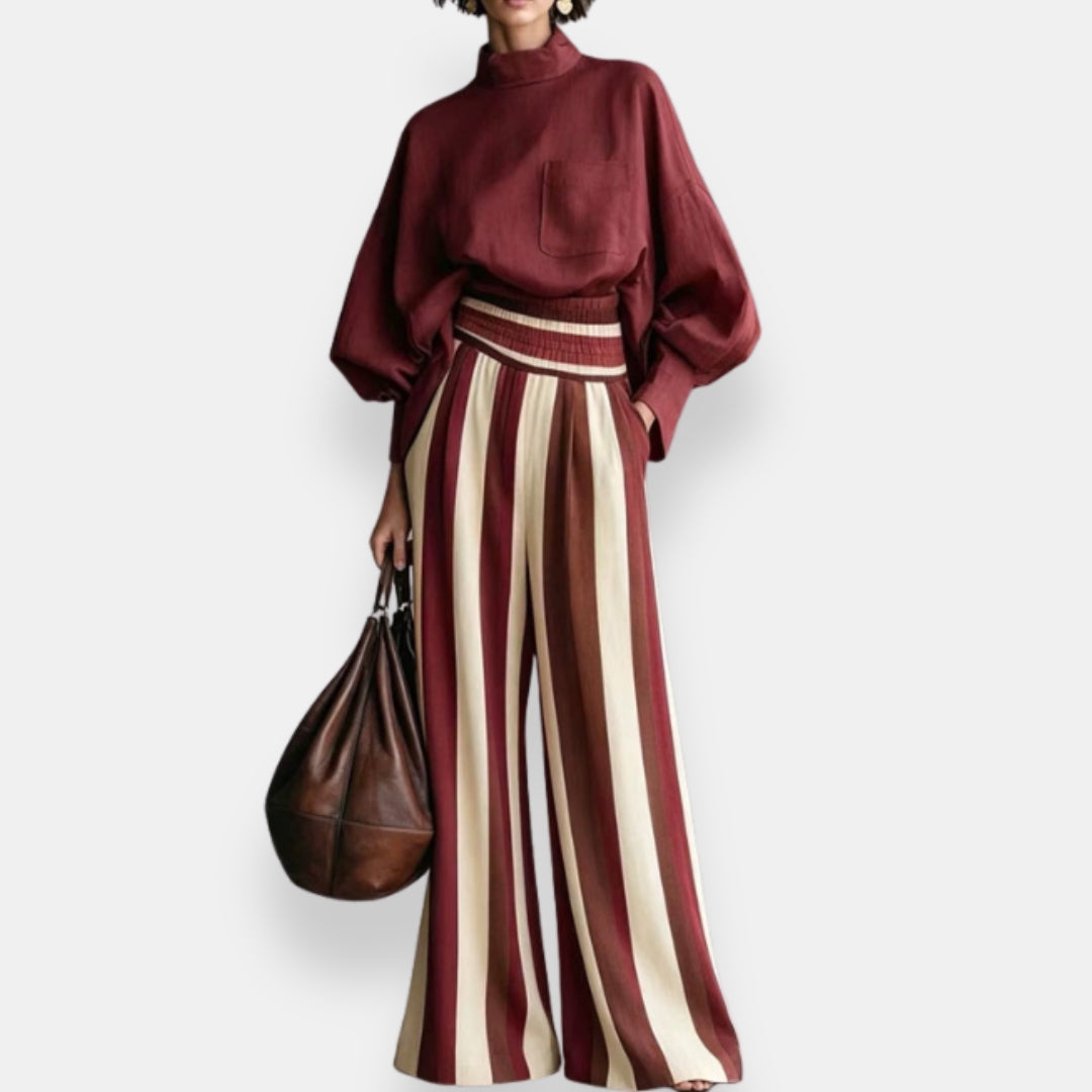 Adaline | Ensemble Rayé Large