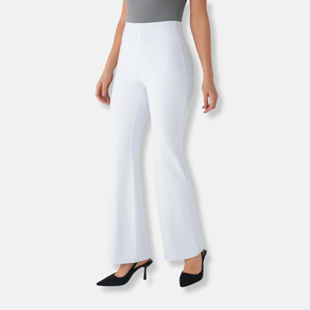 Ione | Pantalon large taille haute