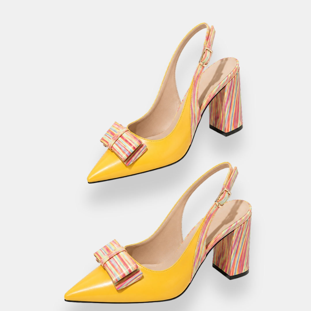 Volvane | Escarpins Slingback Bicolores