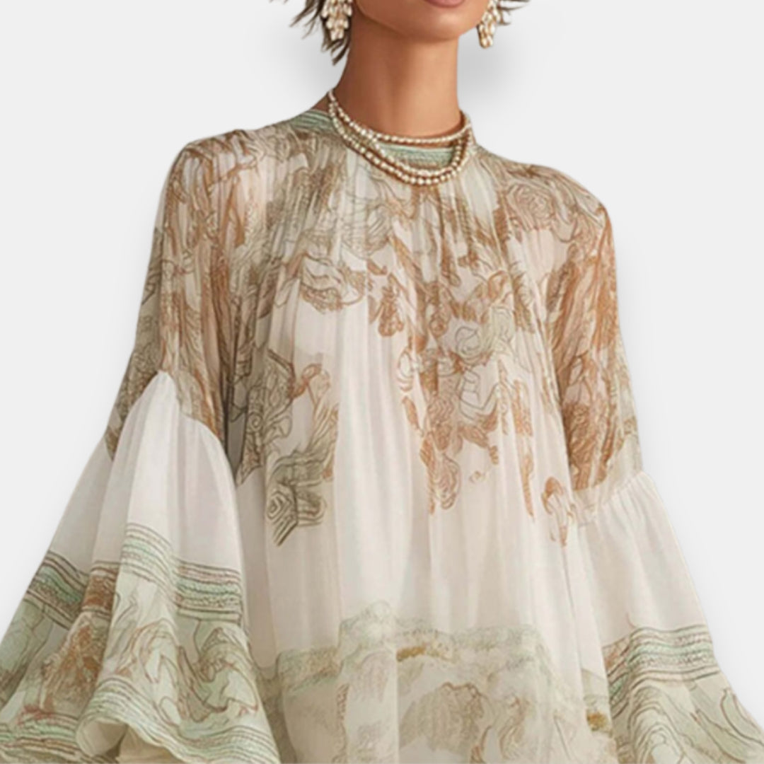 Pruvanthe | Robe Manches Bouffantes