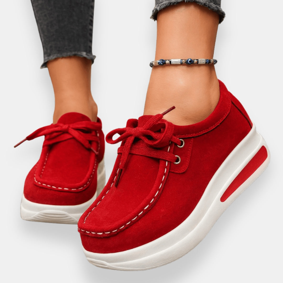Jolande | Derbies compensées à lacets