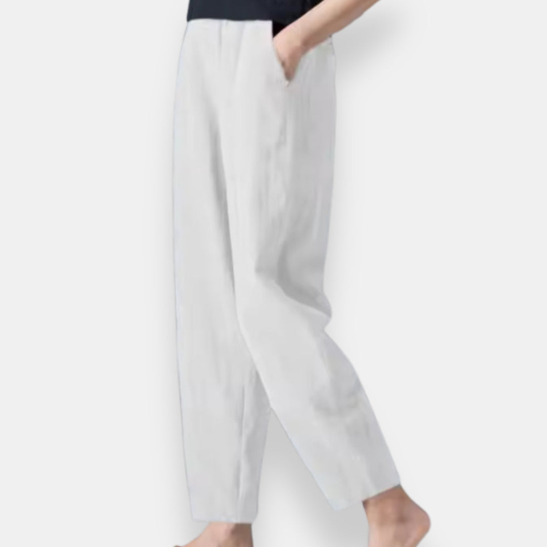 Nane | Pantalon Fuselé Élastiqué