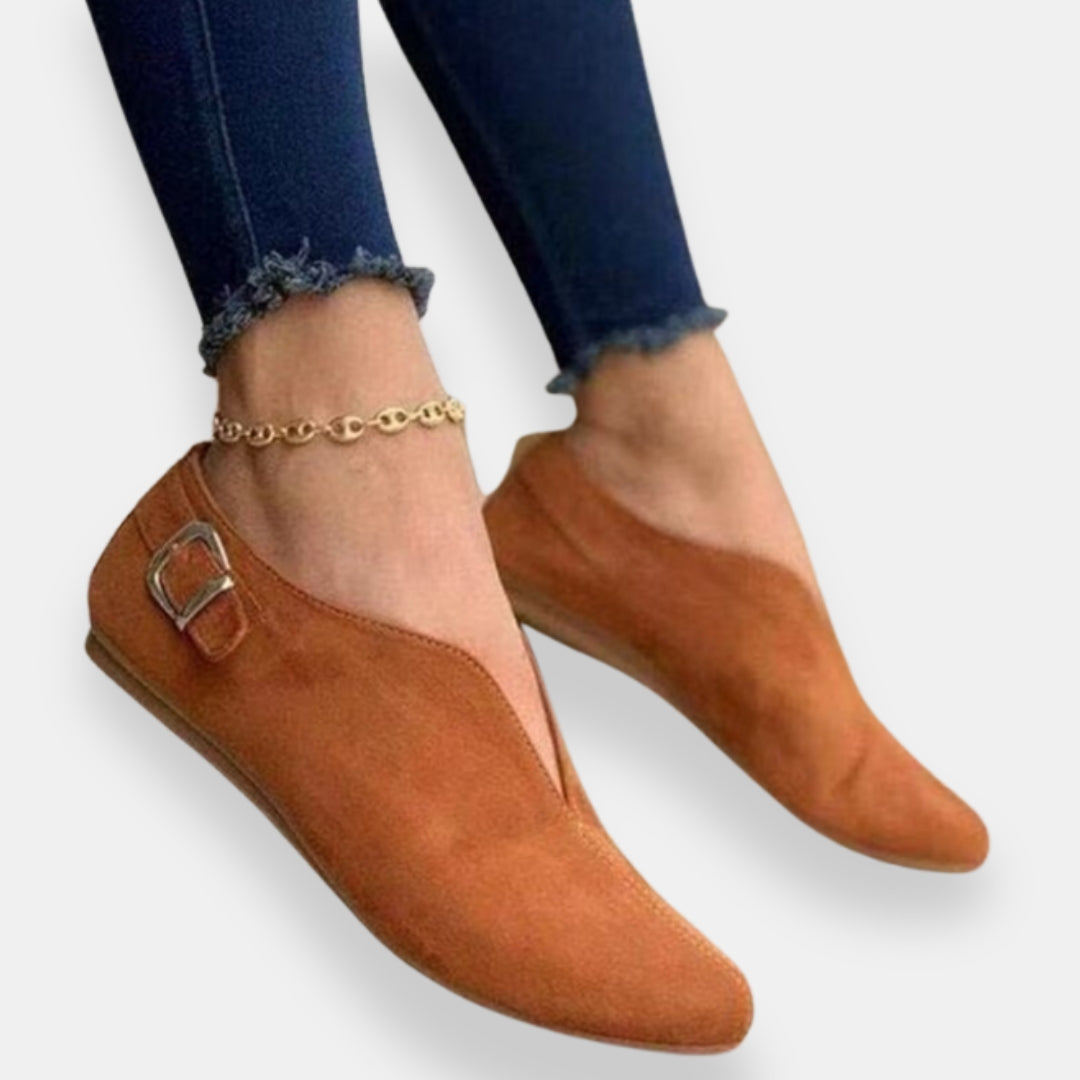 Bréhante | Ballerines à boucle