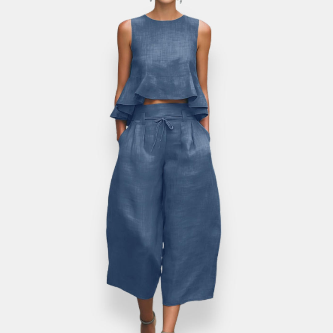 Iselvarne | Ensemble Crop Volanté