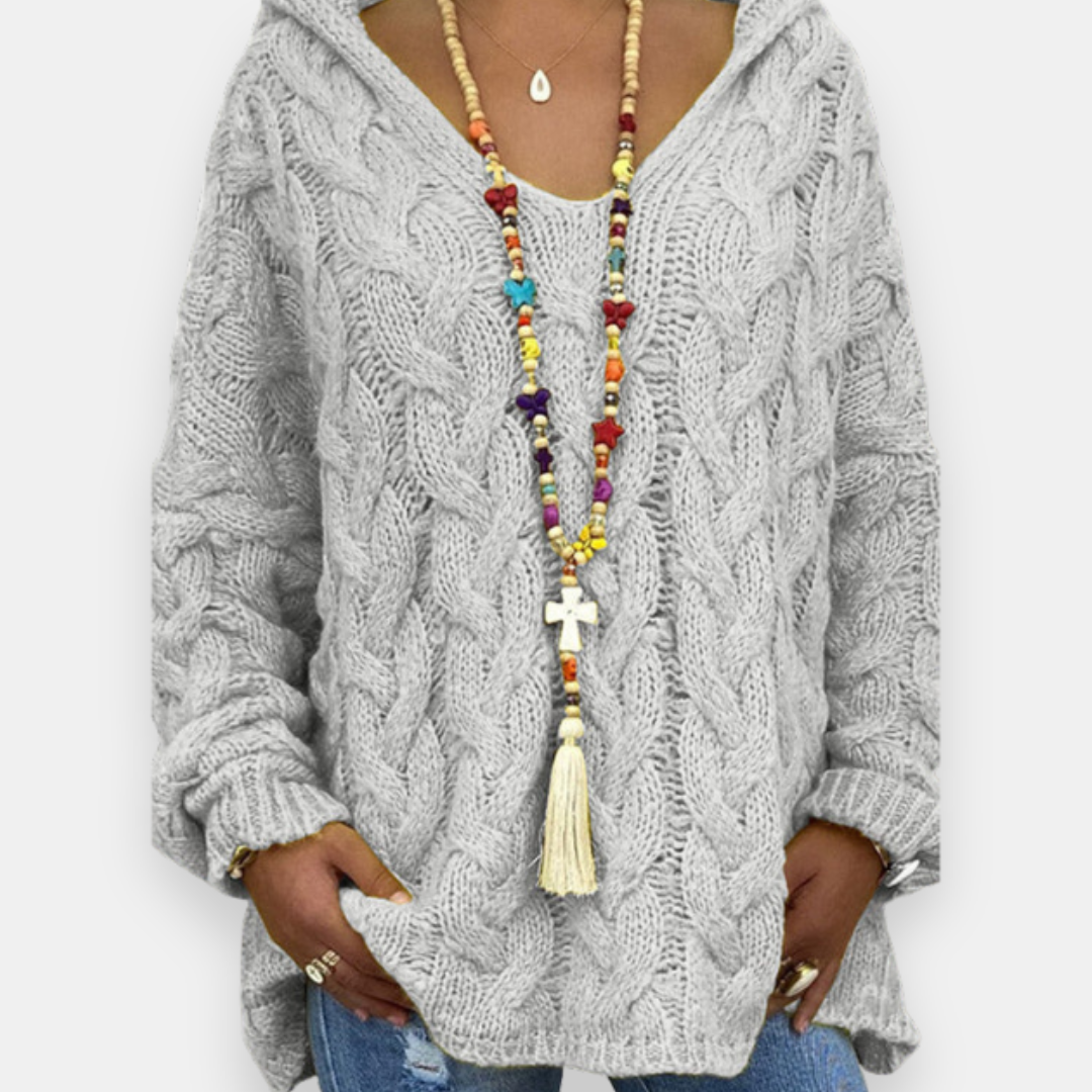 Bleuette | Pull Maille Capuche