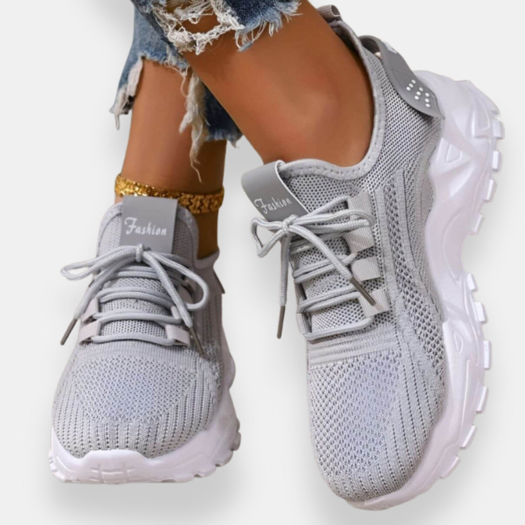 Fauvanne | Sneakers maille semelle crantée