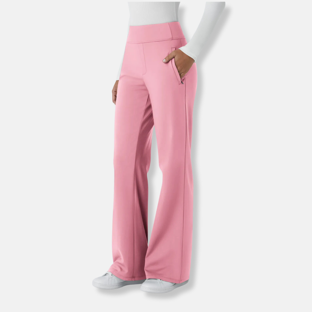 Ember | Pantalon taille haute fluide