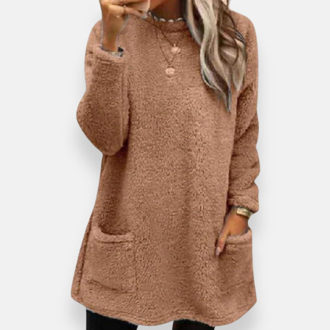 Joly | Pull en fausse fourrure confortable