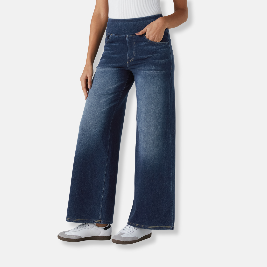 Leandra | Jean large taille haute