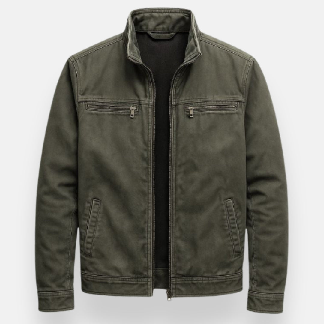 Thomas | Veste militaire à fermeture éclair