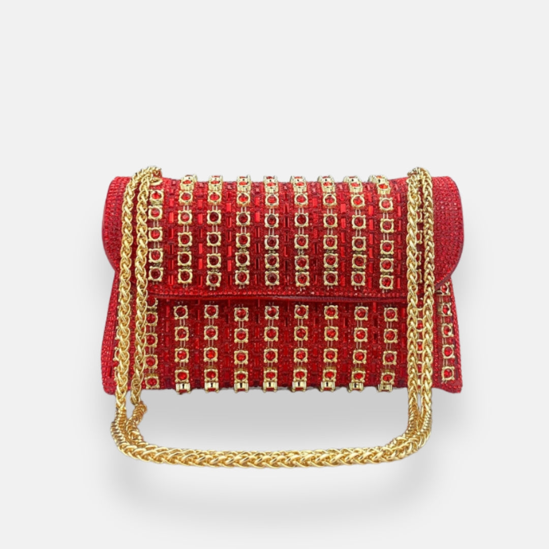 Azélie | Sac de soirée à cristaux