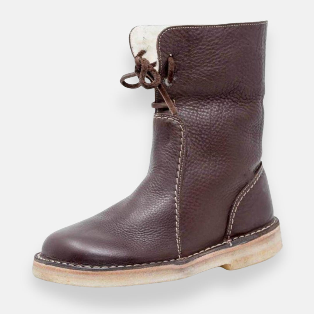 Karianne | Bottines en Cuir à Lacets