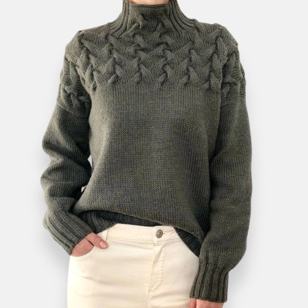 Eugénia | Pull torsadé doux