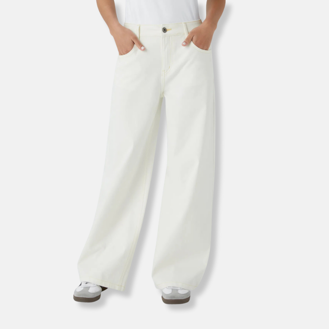 Audrey | Jean large taille haute