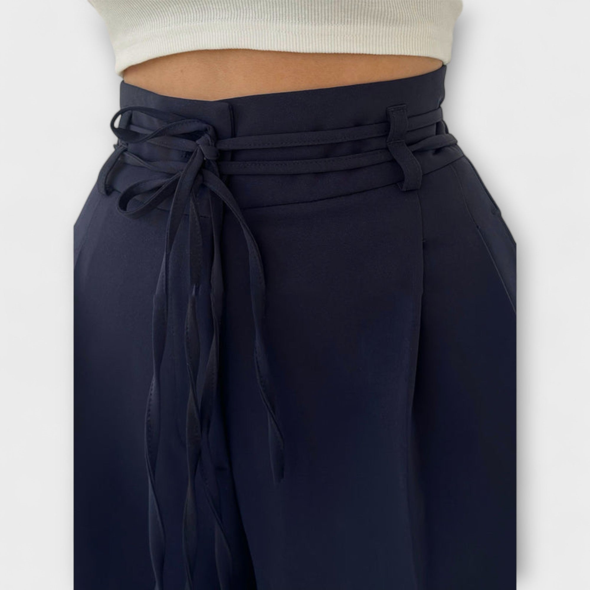 Jill | Pantalons de loisirs à fermeture à lacets