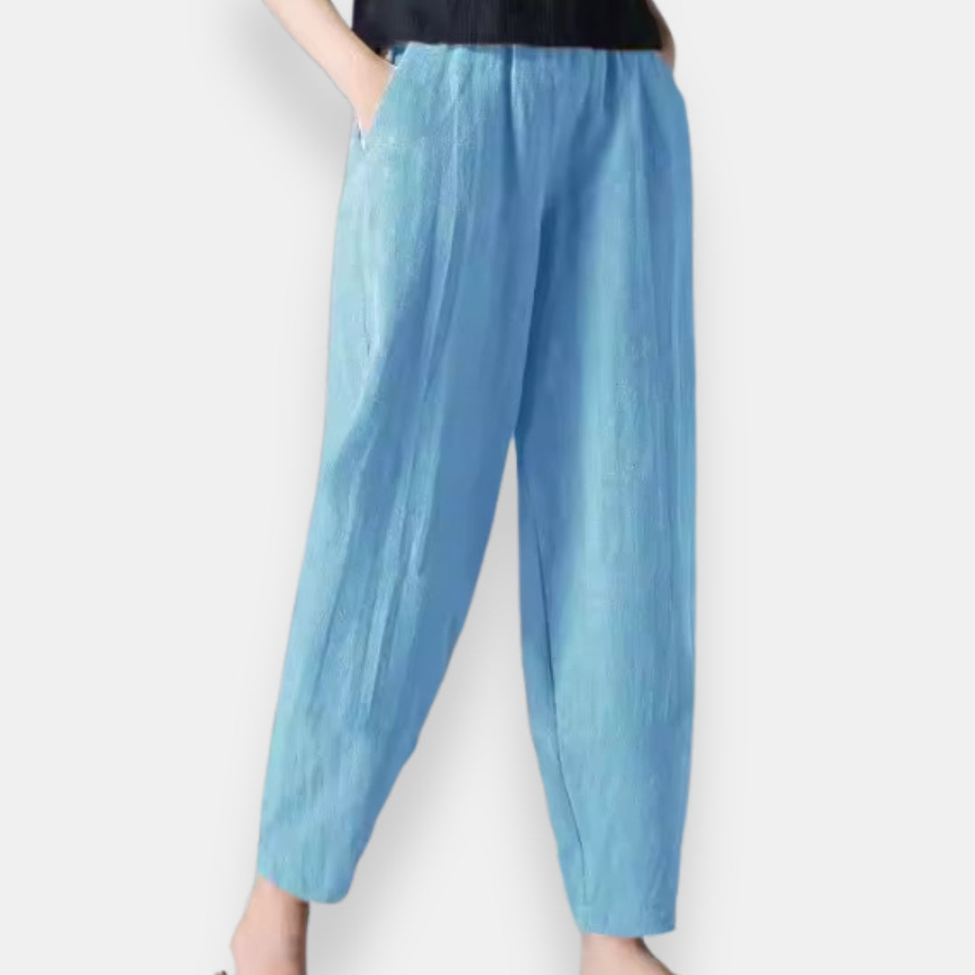 Nane | Pantalon Fuselé Élastiqué
