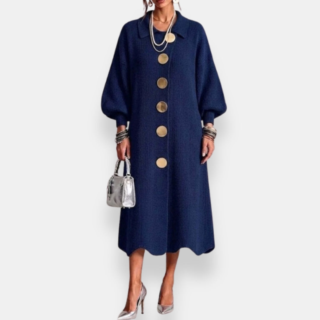 Eneka | Robe Boutons Dorés