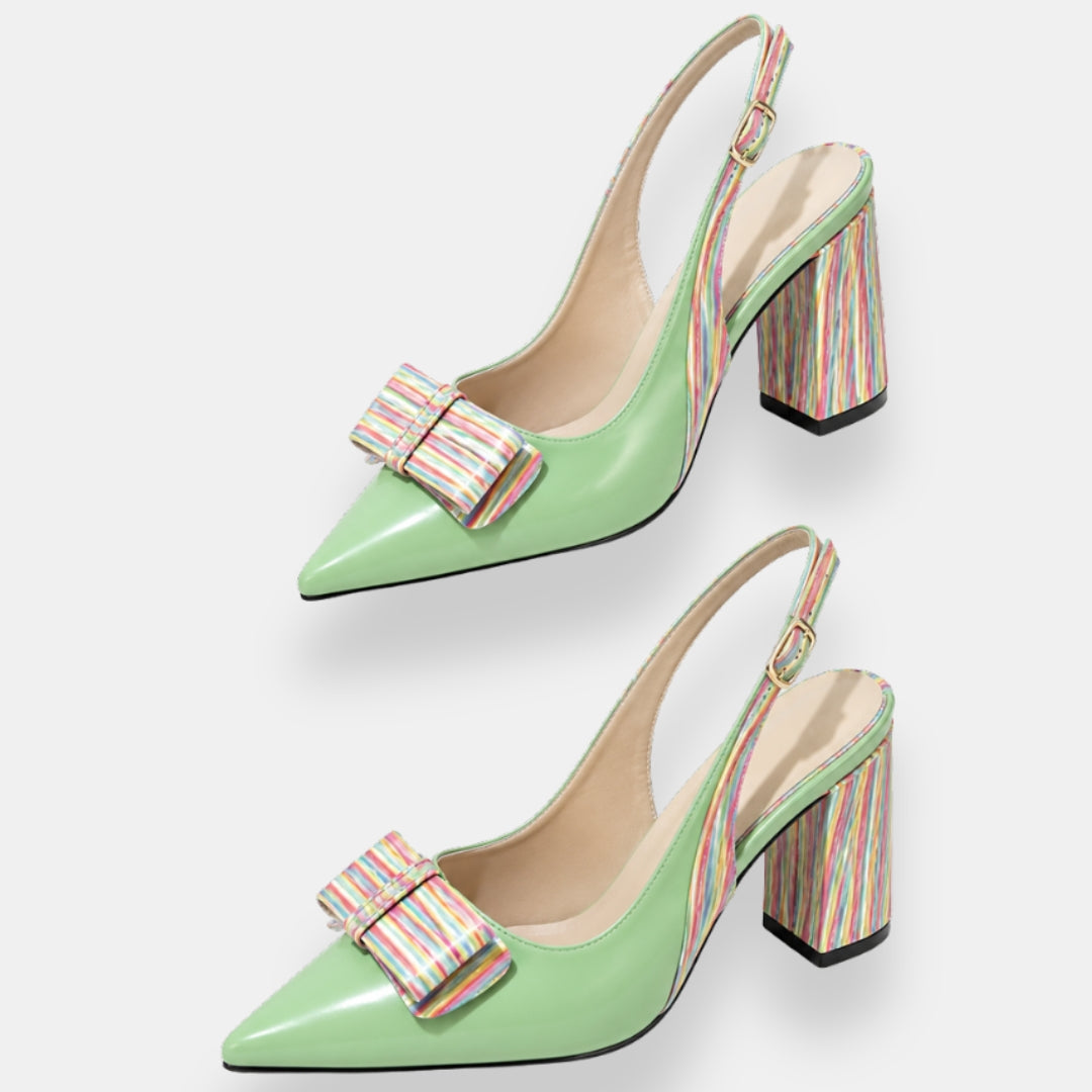Volvane | Escarpins Slingback Bicolores