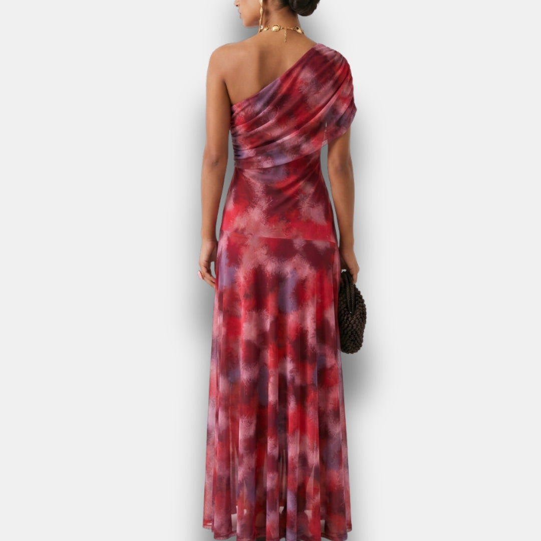 Lormoise | Robe Longue Asymétrique