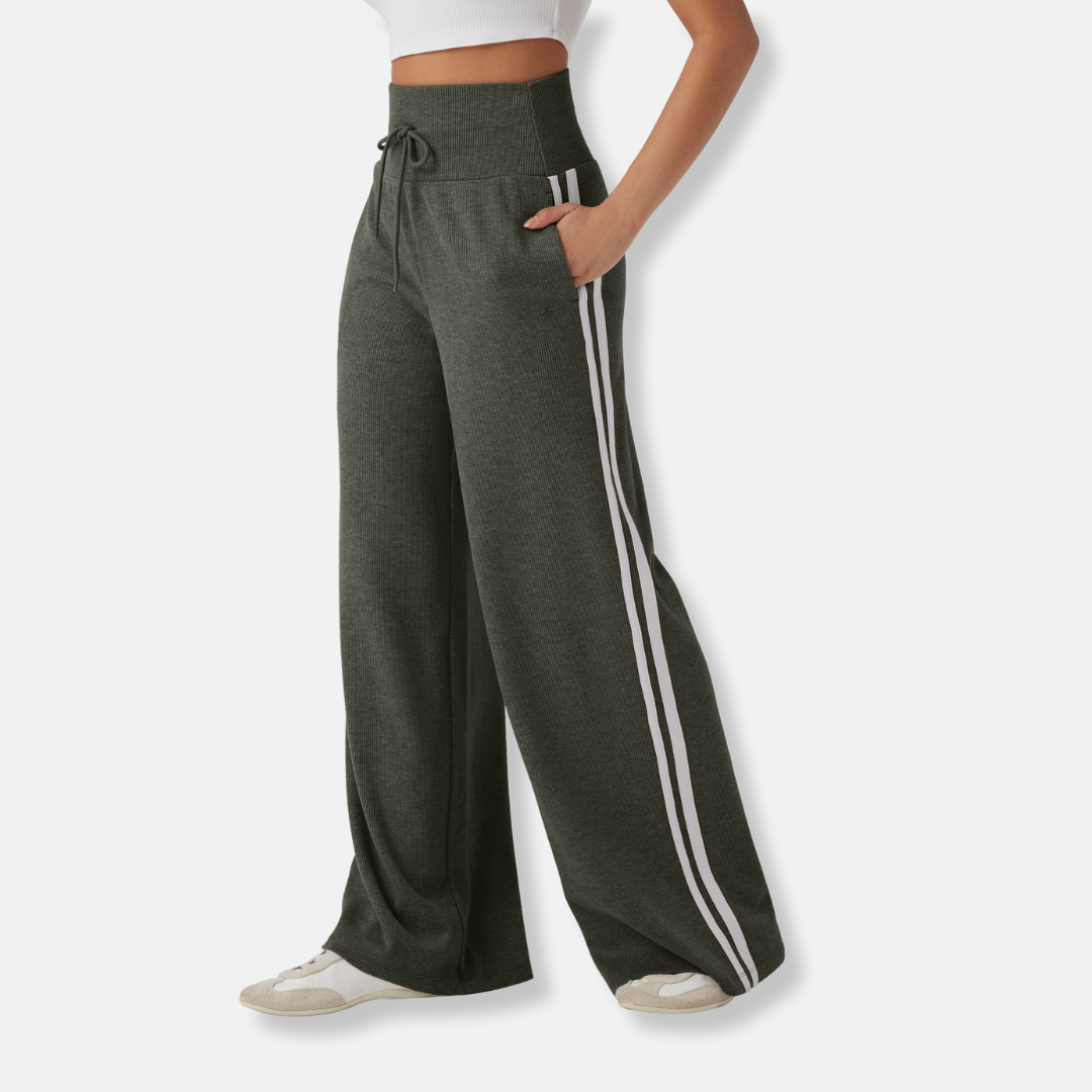 Vespera | Pantalon large à rayures