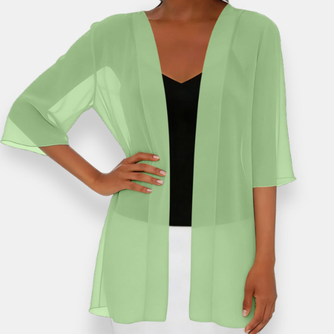 Clélie | Cardigan Ouvert Manches