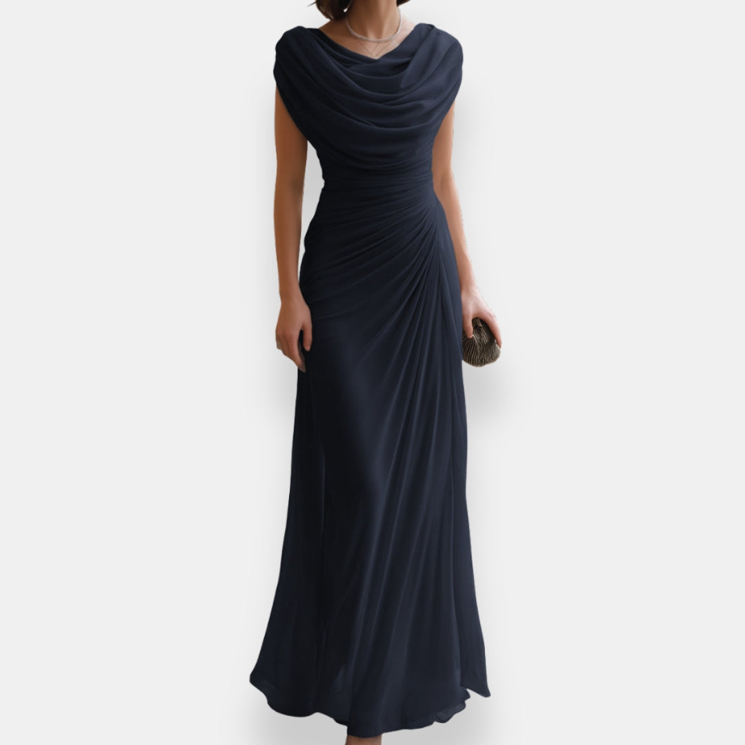 Ysoline | Robe Drapée Bénitier