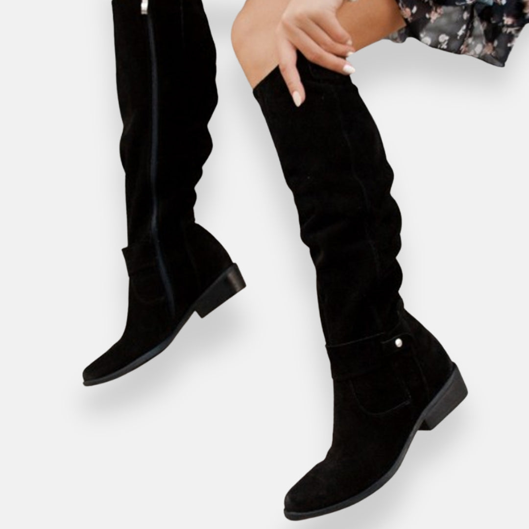 Maéline | Bottes hautes à boucle