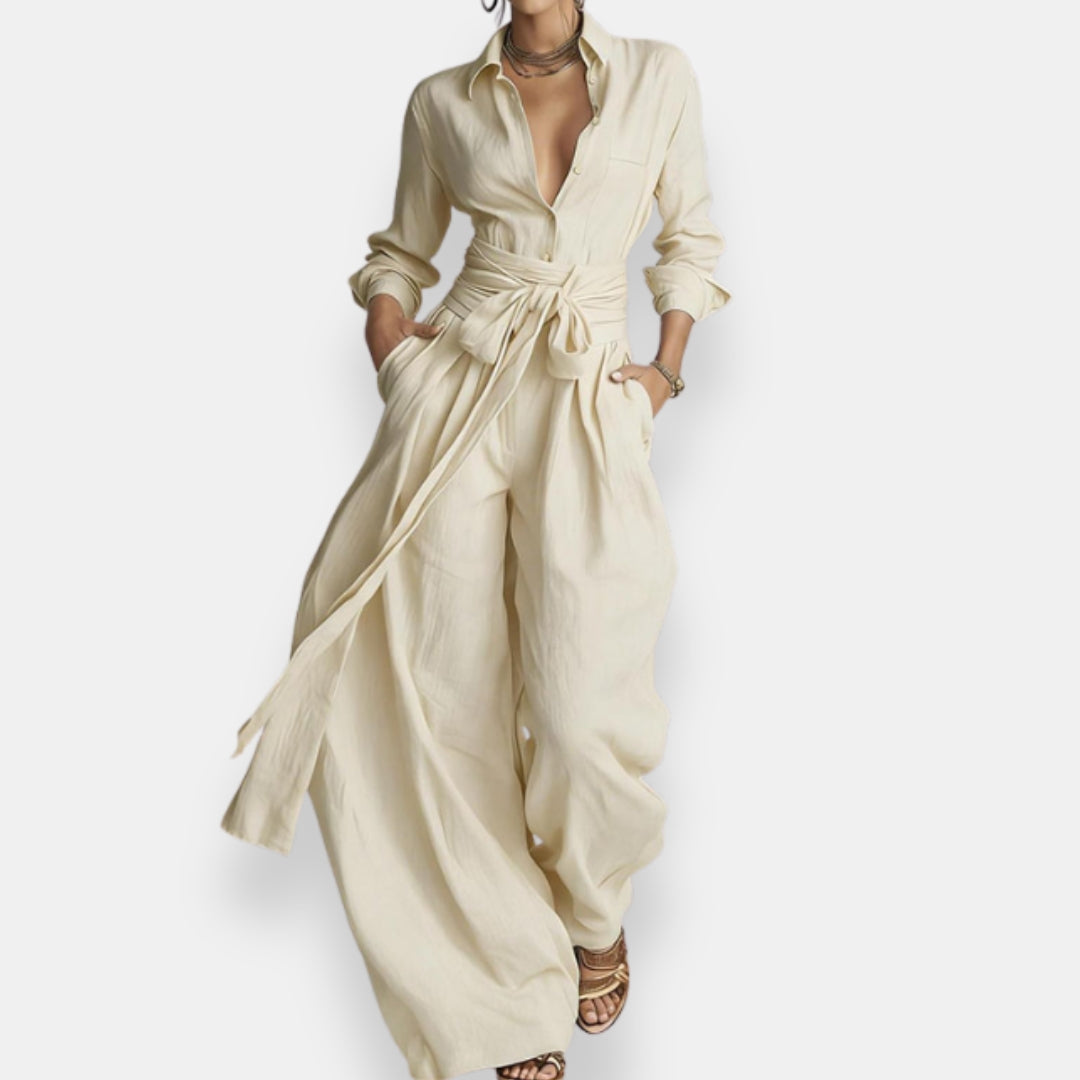 Dorvane | Ensemble chemise ceinturé