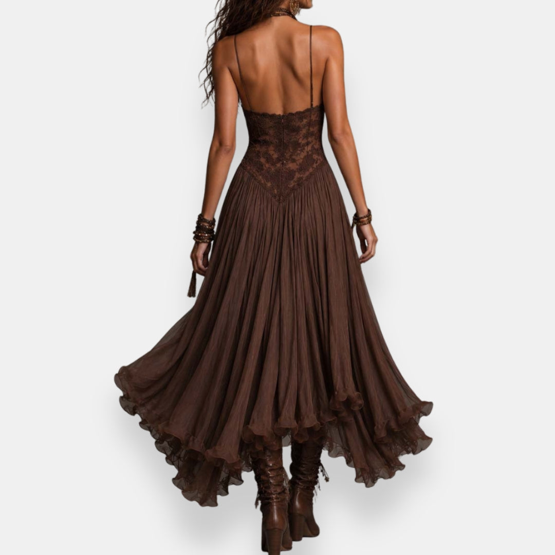Iselvarde | Robe Bohème Dentelle