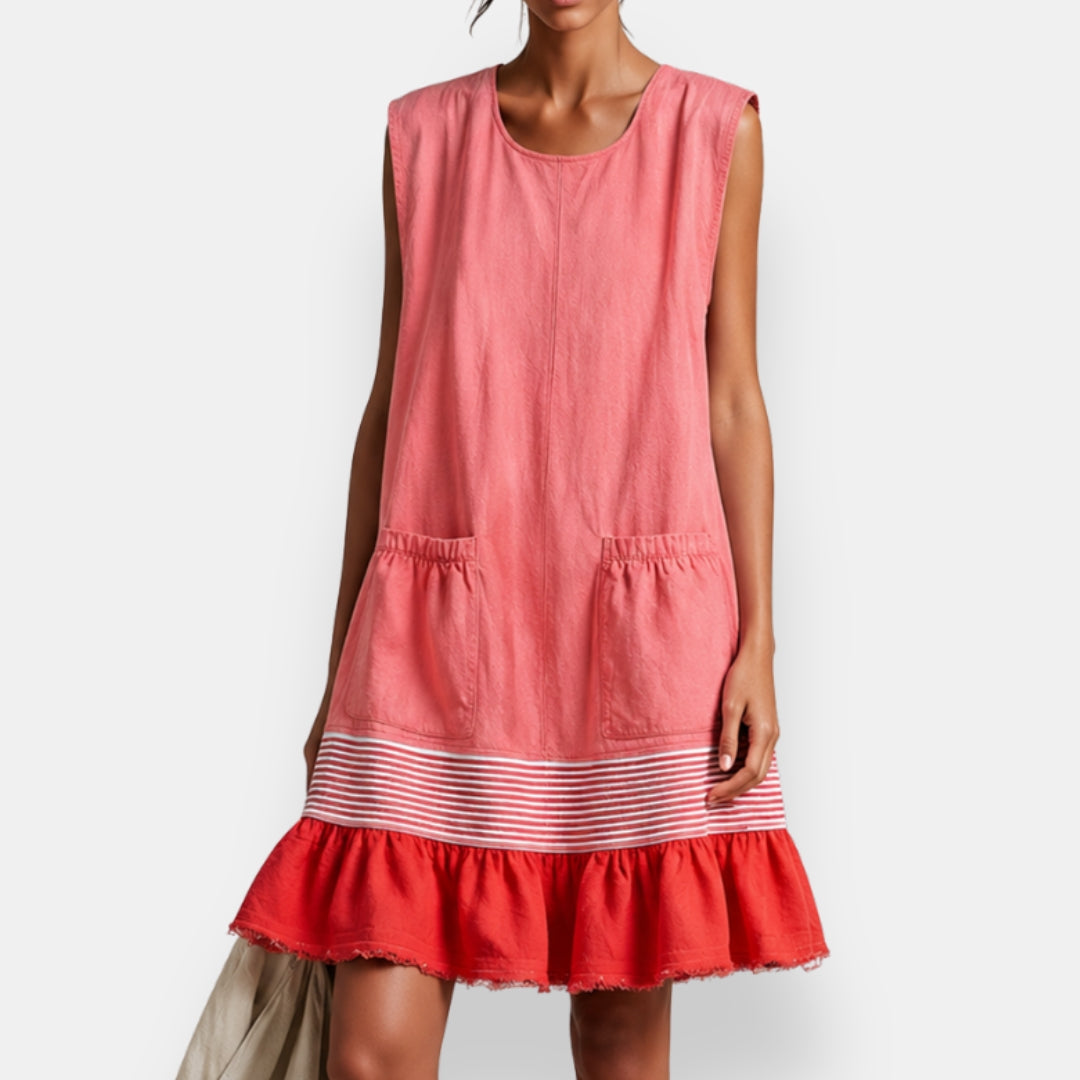 Faustine | Robe Courte Volantée