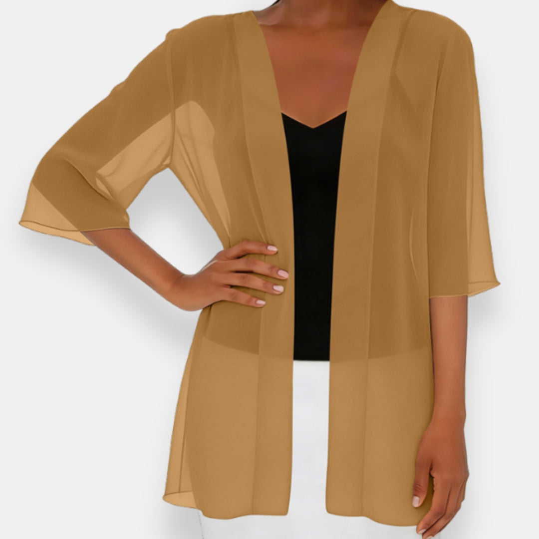 Clélie | Cardigan Ouvert Manches