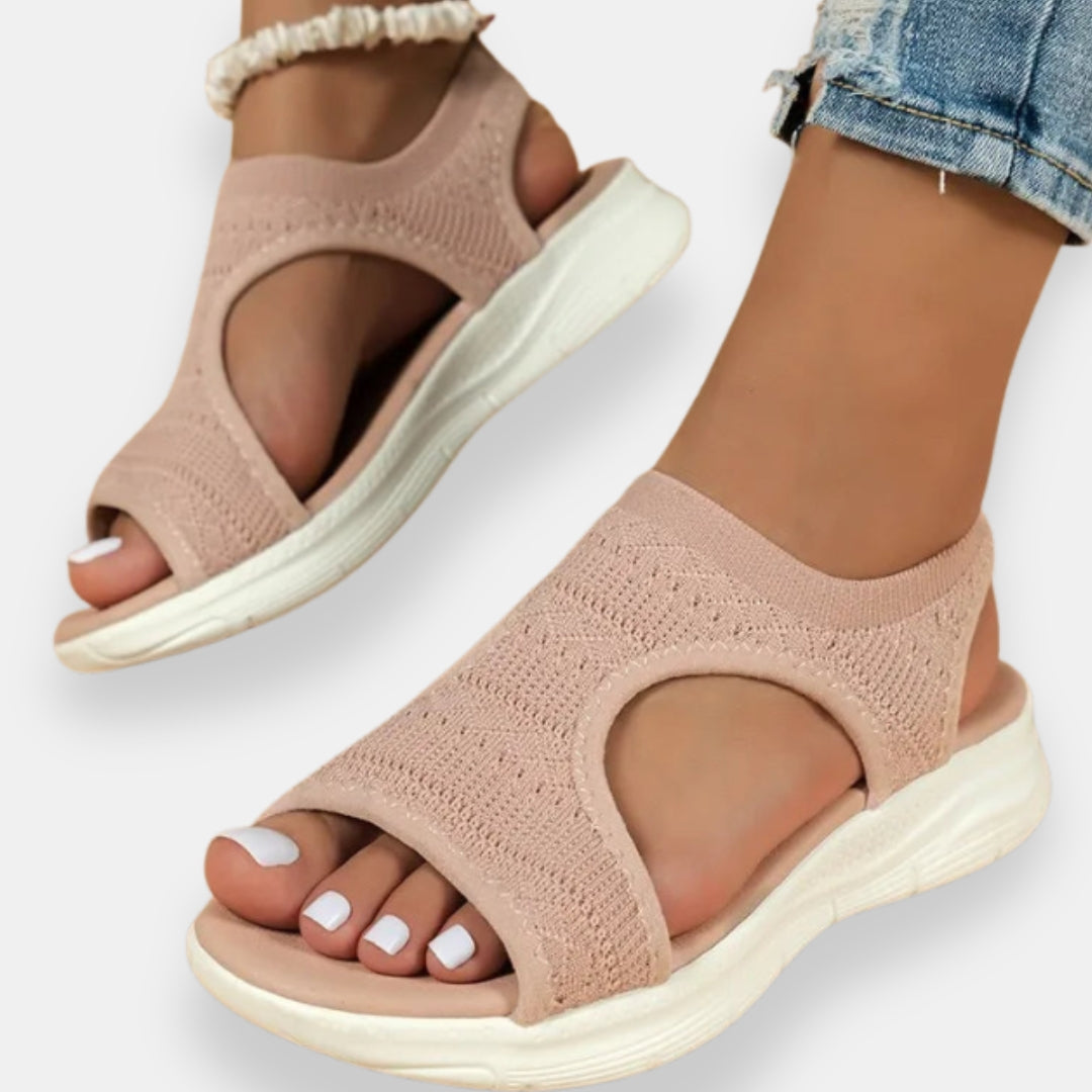 Falviane | Sandales Maille Extensible