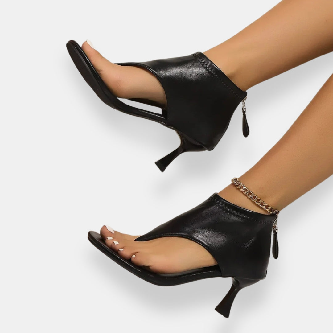Célune | Sandales talon sculpté