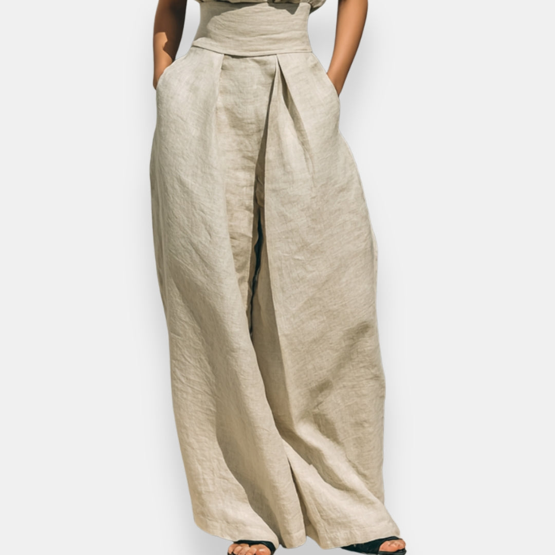 Féorwine | Tailleur pantalon col montant