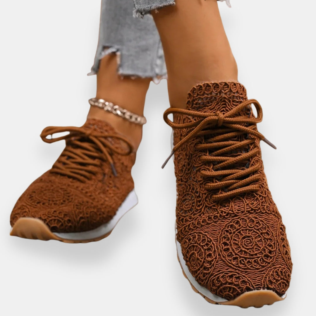 Norvanie | Baskets Crochet Ajouré