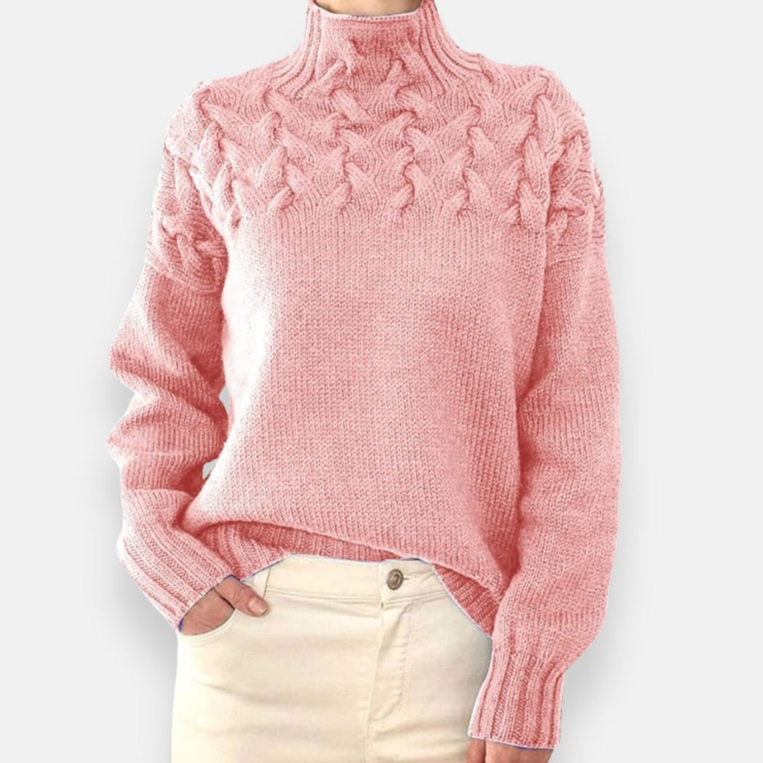 Eugénia | Pull torsadé doux